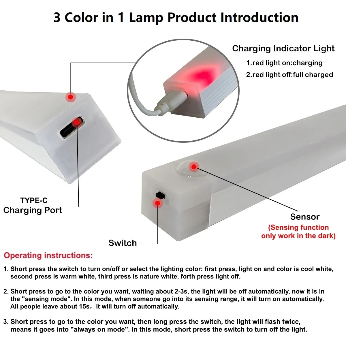 AuraGlow - Smart Motion Sensor LED Bar