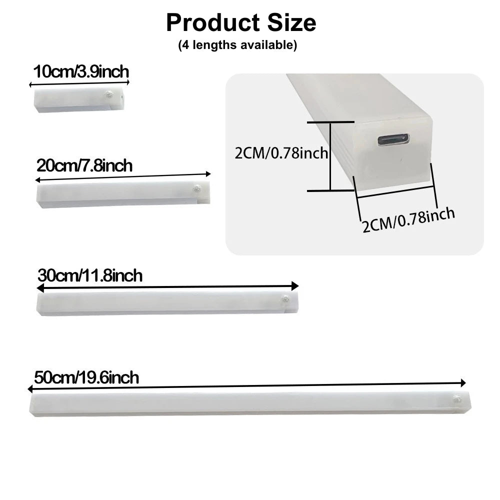 AuraGlow - Smart Motion Sensor LED Bar