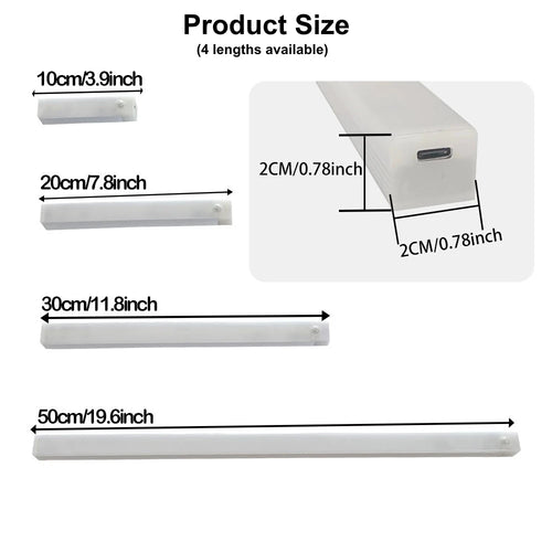 AuraGlow - Smart Motion Sensor LED Bar